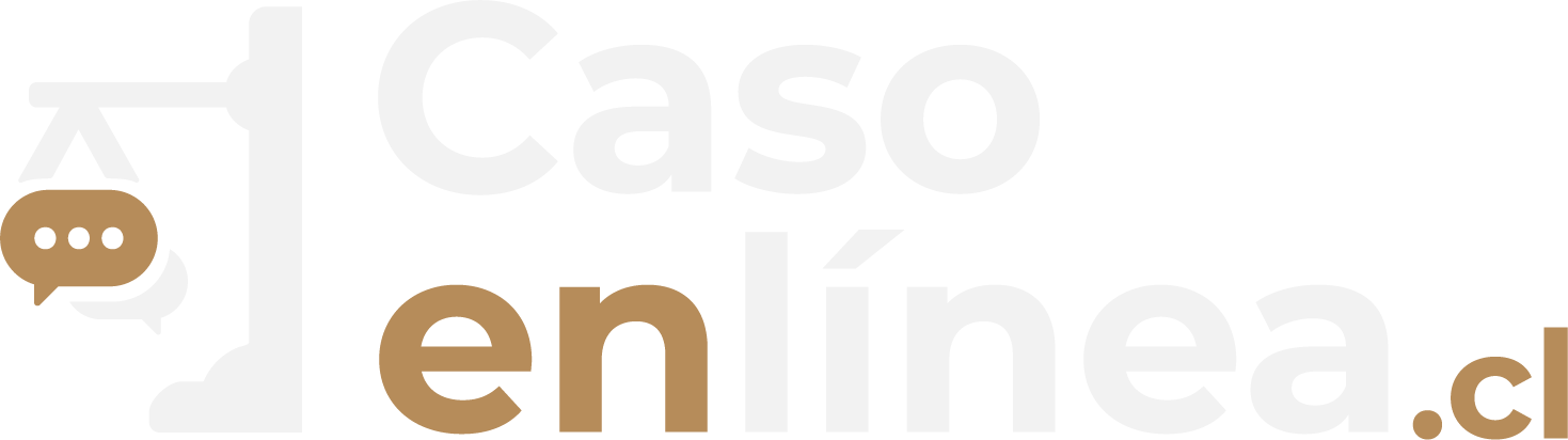 Logo Blanco Caso en Línea